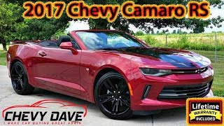 2017 Chevy Camaro RS Garnet Red color Review