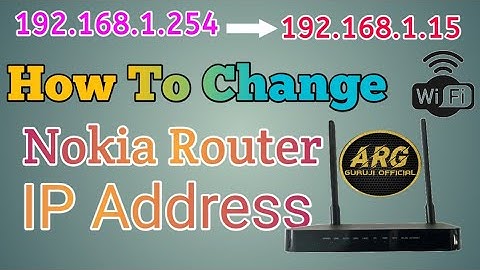 How To Change Nokia Router IP Address || How To Change IP Address On Subisu Router🔥🔥