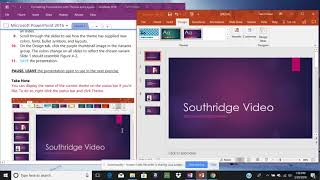 Microsoft PowerPoint 2016 Lesson 4 Formatting a Presentation