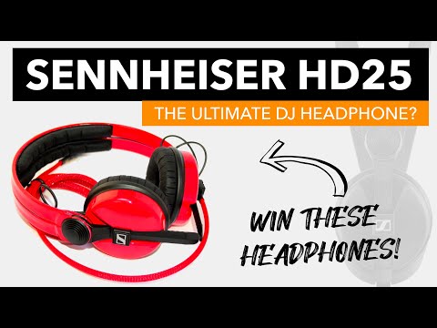 SENNHEISER HD25 動作品 美品 Sennheiser HD 25 Closed headset