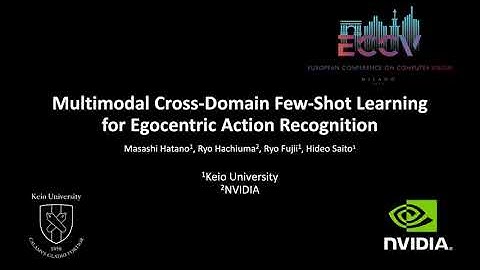 [ECCV 2024] Multimodal Cross-Domain Few-Shot Learning for Egocentric Action Recognition