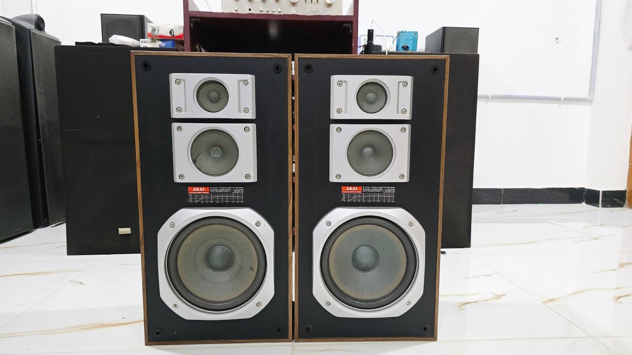 AKAI 8inch 3way Vintage Speaker SR-H44/For Sale/Infinity Audio