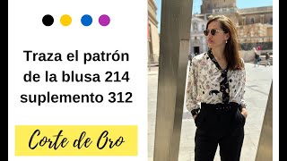 Cómo hacer el PATRÓN de blusa con el Corte de Oro