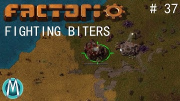 [Factorio] Angels & Bobs Ep 37: Fighting Biters (Tutorial/Walkthrough)