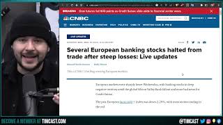 ANOTHER BANK IS COLLAPSING, EU Trading Halted As Credit Suisse Has 