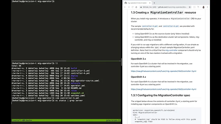 Installing OpenShift App Migration Tools on 3.10 / 3.11 without OperatorHub + OLM