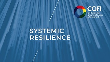 Our work: systemic resilience