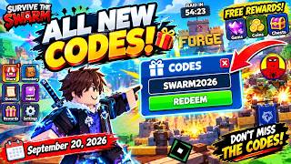 NEW CODES Survive The Swarm Roblox Update | Free Rewards