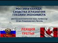 ЛЕКЦИЯ 3. РОССИЯ И КАНАДА: СХОДСТВА И РАЗЛИЧИЯ ГЛАЗАМИ ЭКОНОМИСТА (8.11.2023)