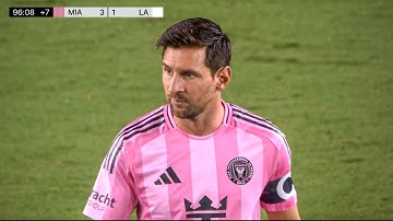 Messi vs LA Galaxy | Return With a Banger & Assist Magic! 🔥🐐 | 16/08/2025