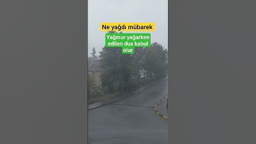Thumbnail of Sübhanallah..Öyle bir yağmur yağdı ki..Hepinize dua ettim..İnşallah kabul olur..Amin diyelim..