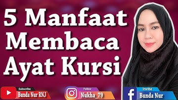 5 Manfaat Membaca Ayat Kursi