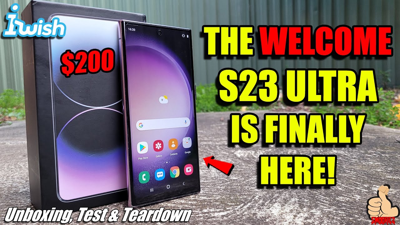 I FINALLY bought a $200 Samsung Galaxy S23 Ultra Cloneand what I got was  very surprising! 