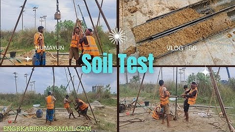 “Soil Test at Construction Site | Standard Penetration Test (SPT) Full Process Explained”