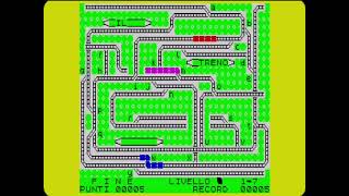 THE TRAIN GAME - ZX SPECTRUM - LINGUAGGIO MACCHINA N.8 - CASSETTE DA EDICOLA - LATO B