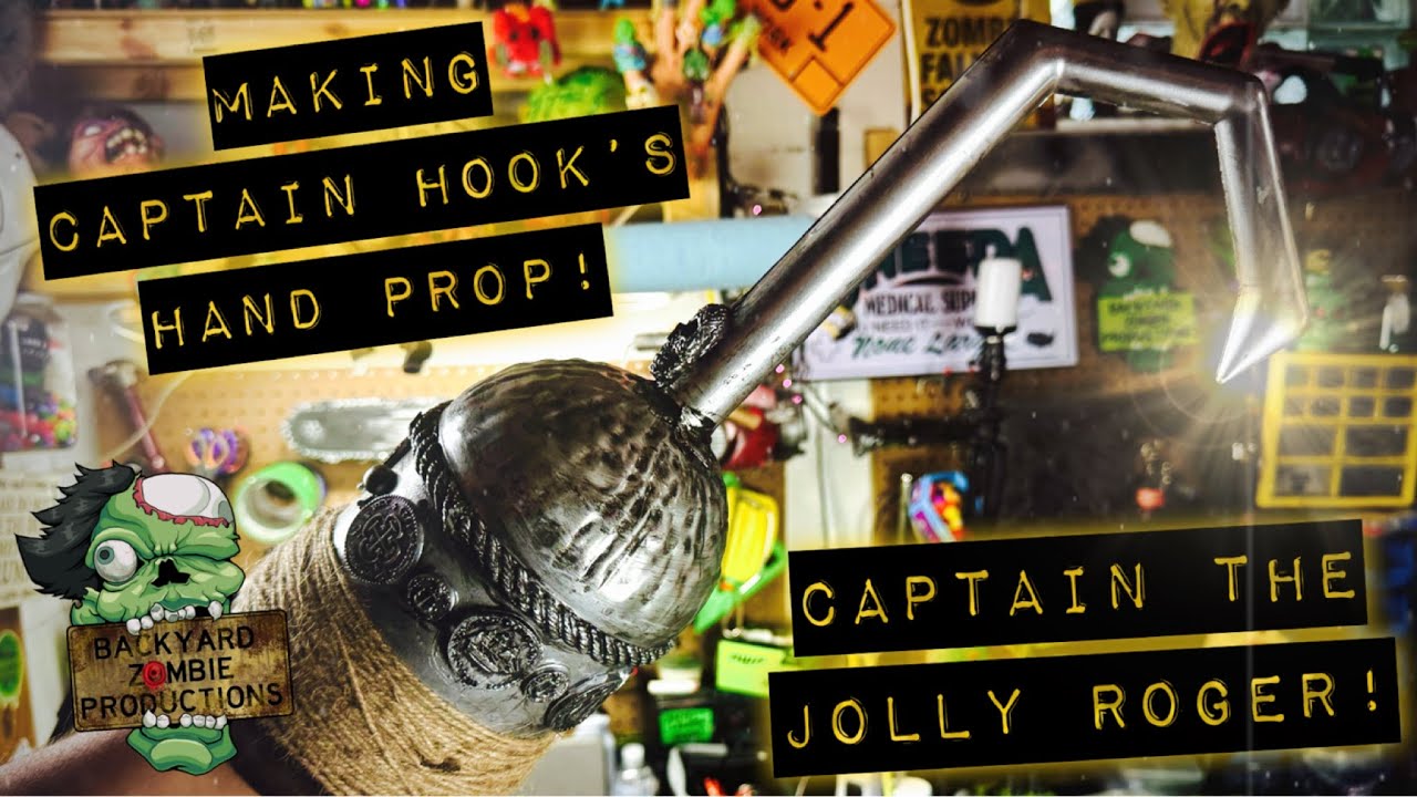 Making Captain Hook’s Hand Prop! - YouTube