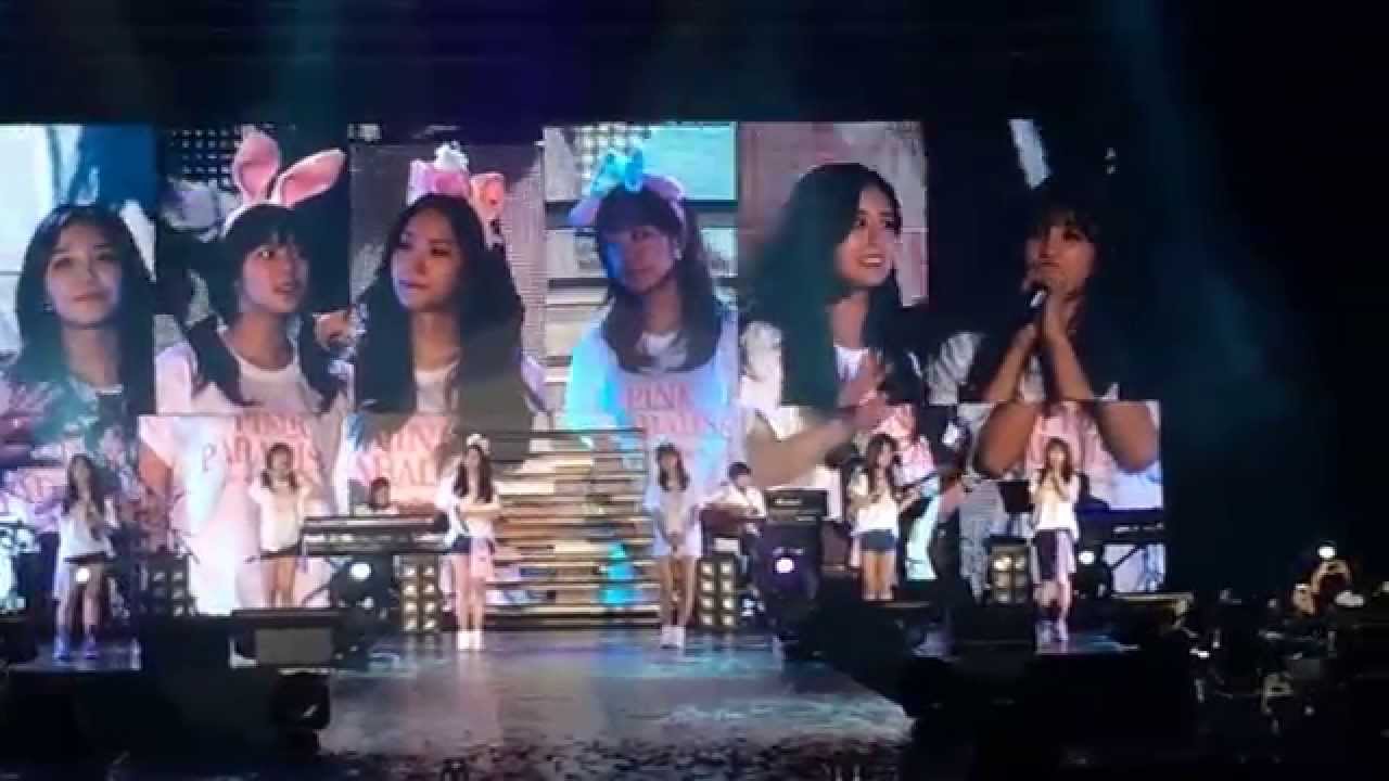 150322 Apink Pink Paradise Singapore: Wishlist ft ChoMi