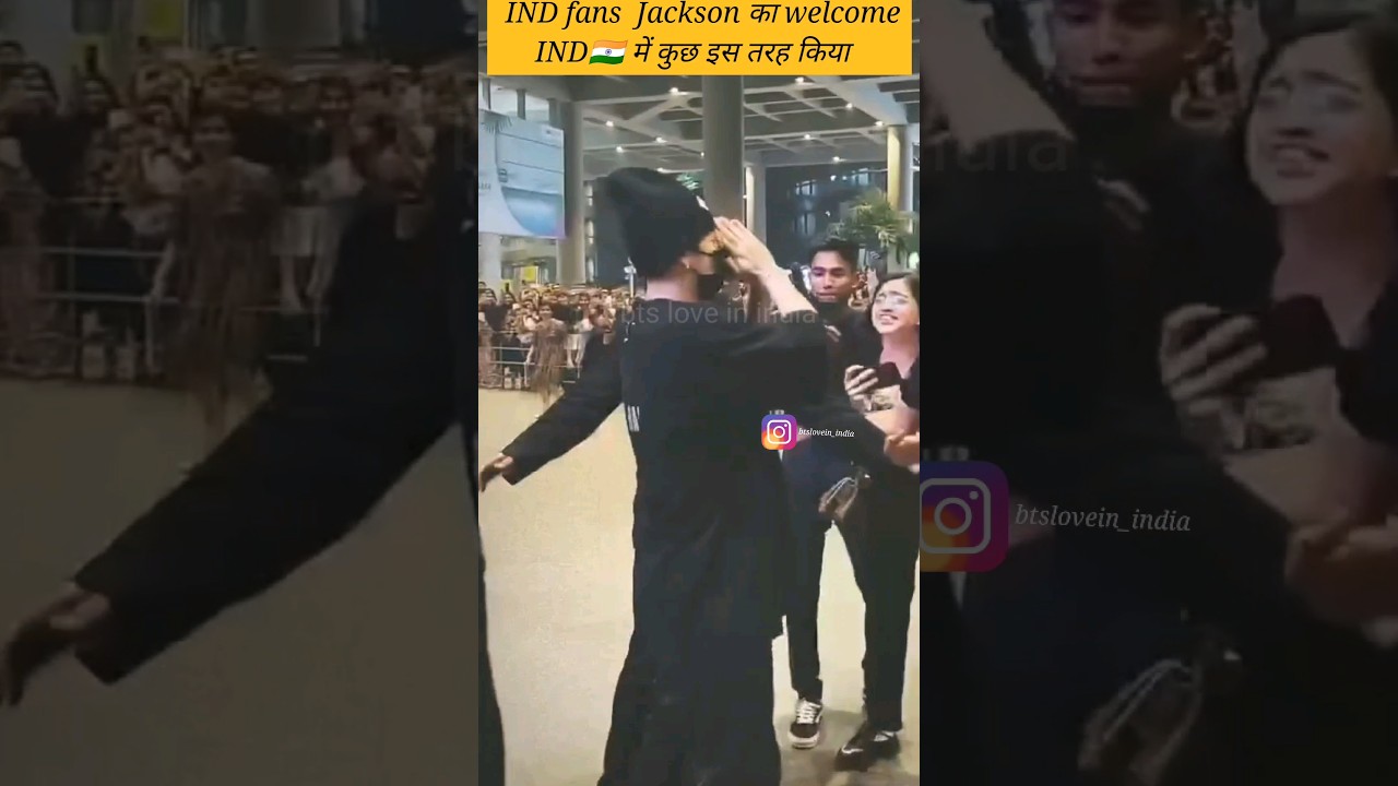 GOT7's Jackson Wang Arrives in Mumbai for Lollapalooza India; K-Pop Star  Gets Mobbed at the Airport (Watch Viral Video)