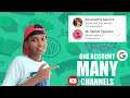 Many YouTube Channels in one Google account Malayalam
