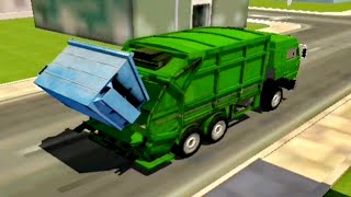 【GAME】| 🎮ขับรถขยะ เก็บขยะในเมืองใหญ่#2 | City Garbage Truck Simulator | 3IN1【MOBILE GAMEs】❤️ screenshot 5