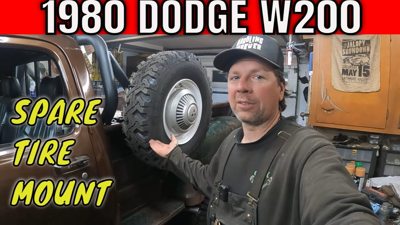 Building a Stepside Spare Tire Mount YouTube