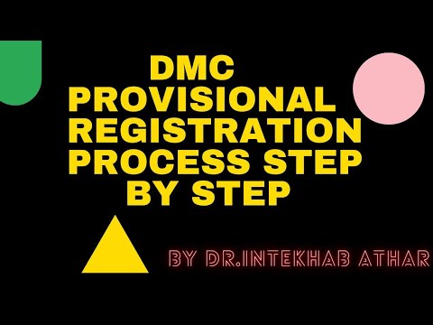 How to Apply For Internship in Delhi after passing FMGE-step by step|DMC provisional registration.