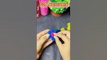DIY key charms ❤️ #shorts #diy #craft#youtube #ytshorts  #trending #handmade #art #keychain