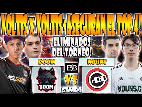 BOOM VS NOUNS BO3[GAME 3]ELIMINACION-PARKER, MATTHEW VS GUNNAR, YUMA - ELITE LEAGUE SEASON 2 - ESB