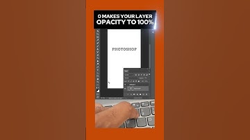 How to Easily Change Opacity of a Layer in Adobe Photoshop 2025