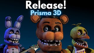 B.F.P FNaF Unwithered Animatronics released for Prisma 3D (FK and IK)