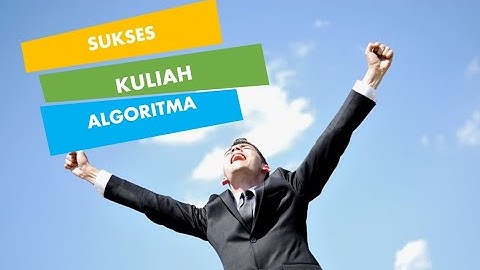 Pengantar Algoritma dan Pemrograman