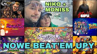 Borsuk Gry TV: NIKO + MONISS prezentują NOWE BEAT'EM UPY (chodzone mordobicia / brawlery)