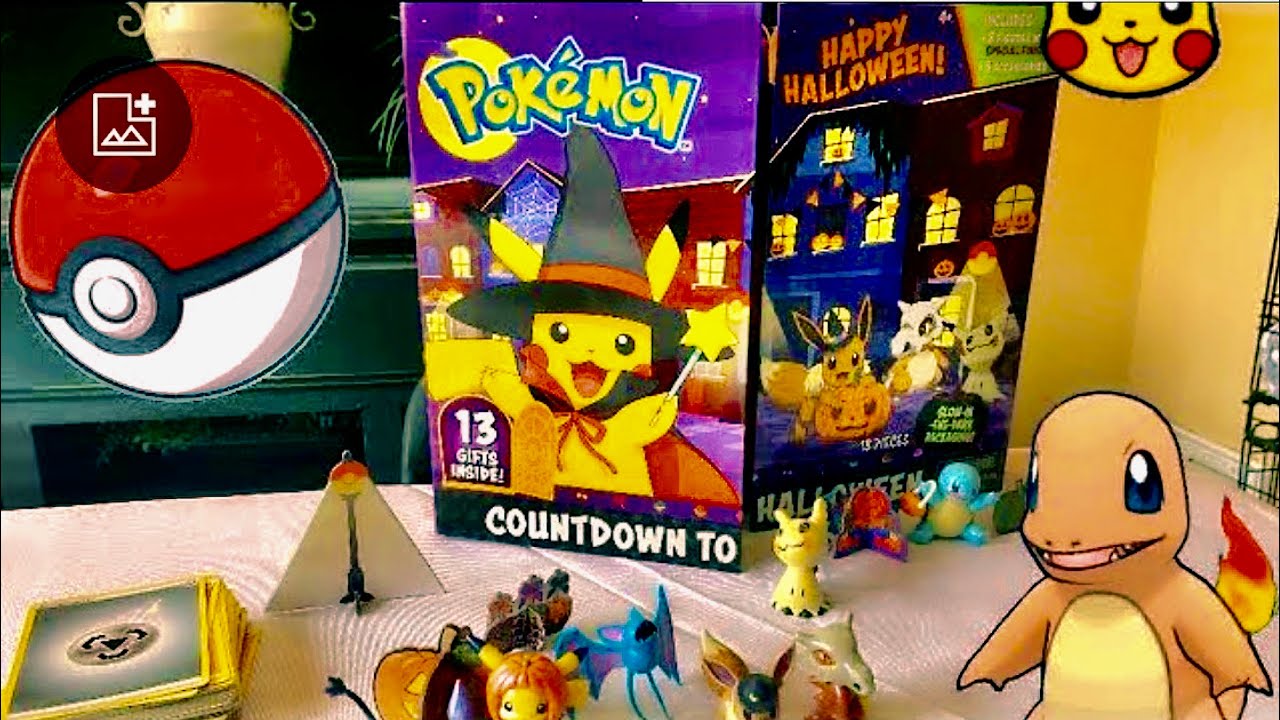 😍Pokemon WE GOT A Pokémon ADVENT CALENDAR!  Toys ,Pokémon, Halloween, kid adventures