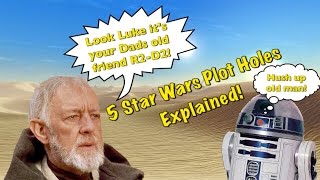 5 Star Wars Plot Holes Explained!