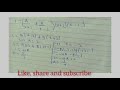 integration by partial fraction of a linear function.