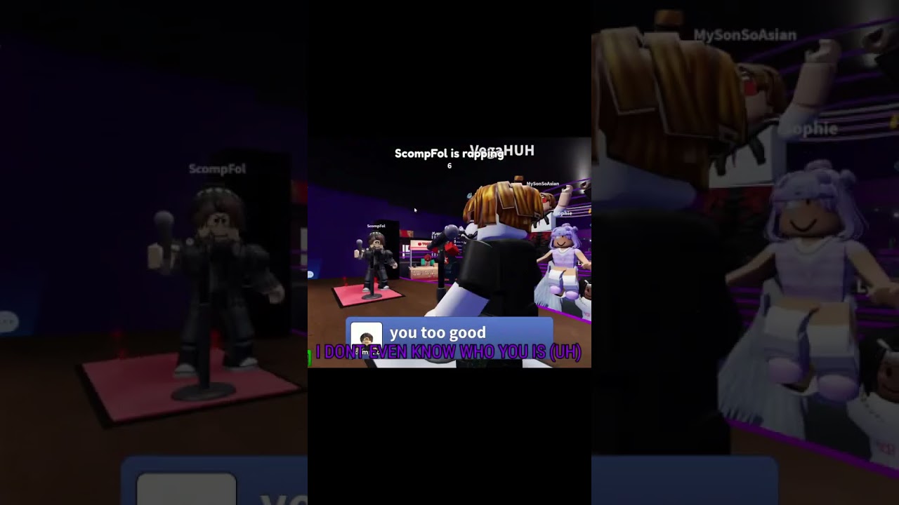 best freestyle on roblox rap battles 2 #shorts