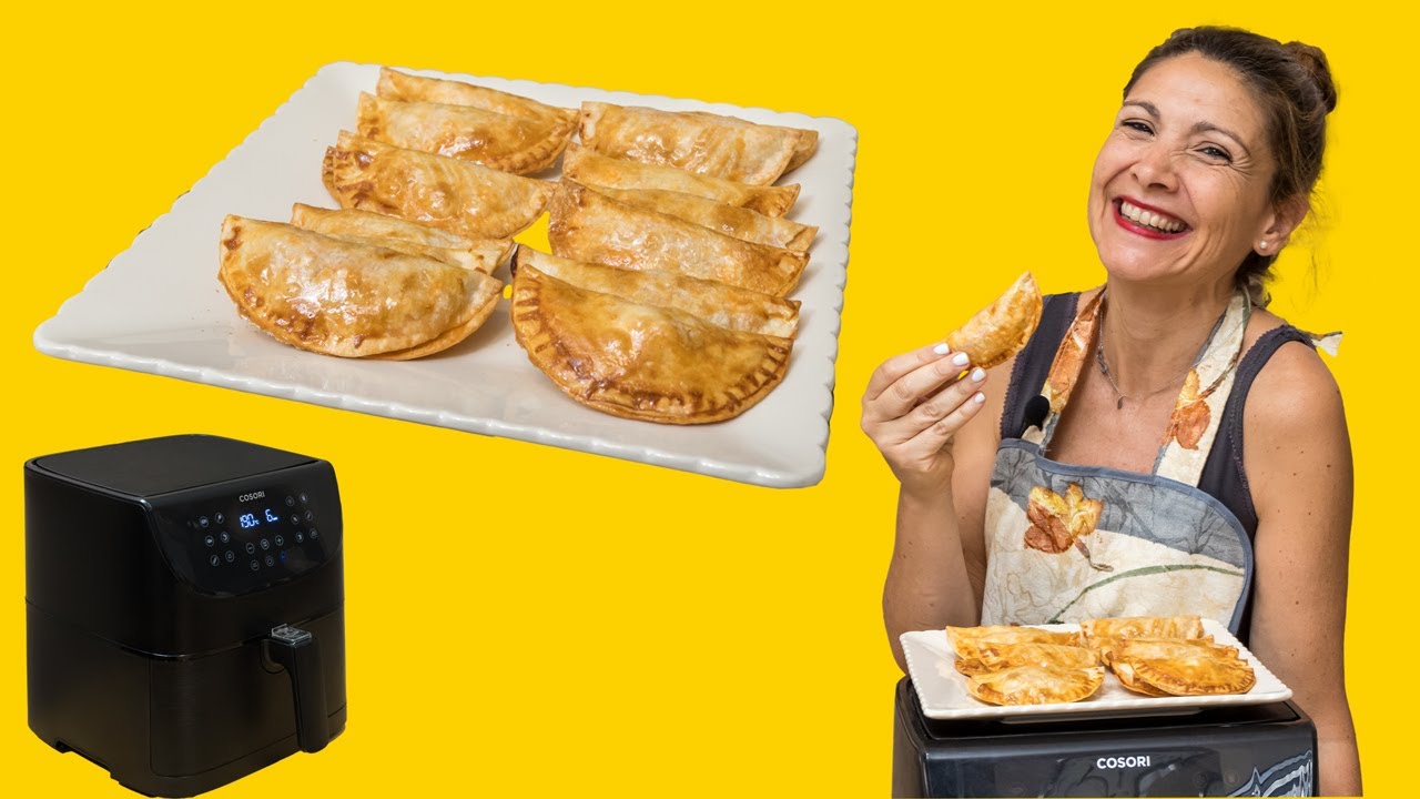 ✅ EMPANADILLAS de ATÚN 🥟 freidora de aire Cosori / ESPECTACULARES en Air fryer/freidora sin aceite