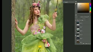 How to add iridescent fairy wings in Photoshop screenshot 4