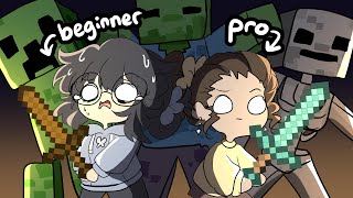 My CHAOTIC Minecraft Learning Experience