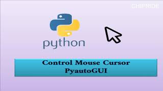 How to control your mouse using Python