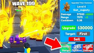 NEW ULTIMATE UPGRADED TITAN CLOCKMAN IS OVERPOWERED BEST UNIT IN THE GAME..