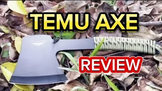BEST CAMPING AXE? Temu Camping Axe Review