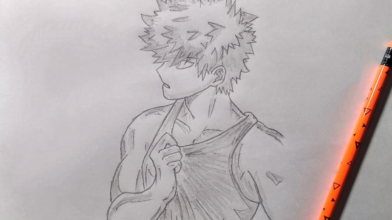 How To Draw Bakugou - englshfla