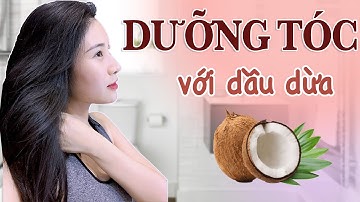 Chăm sóc tóc siêu nhanh - ủ khô tóc với dầu dừa | Hair Care | #trang1000K