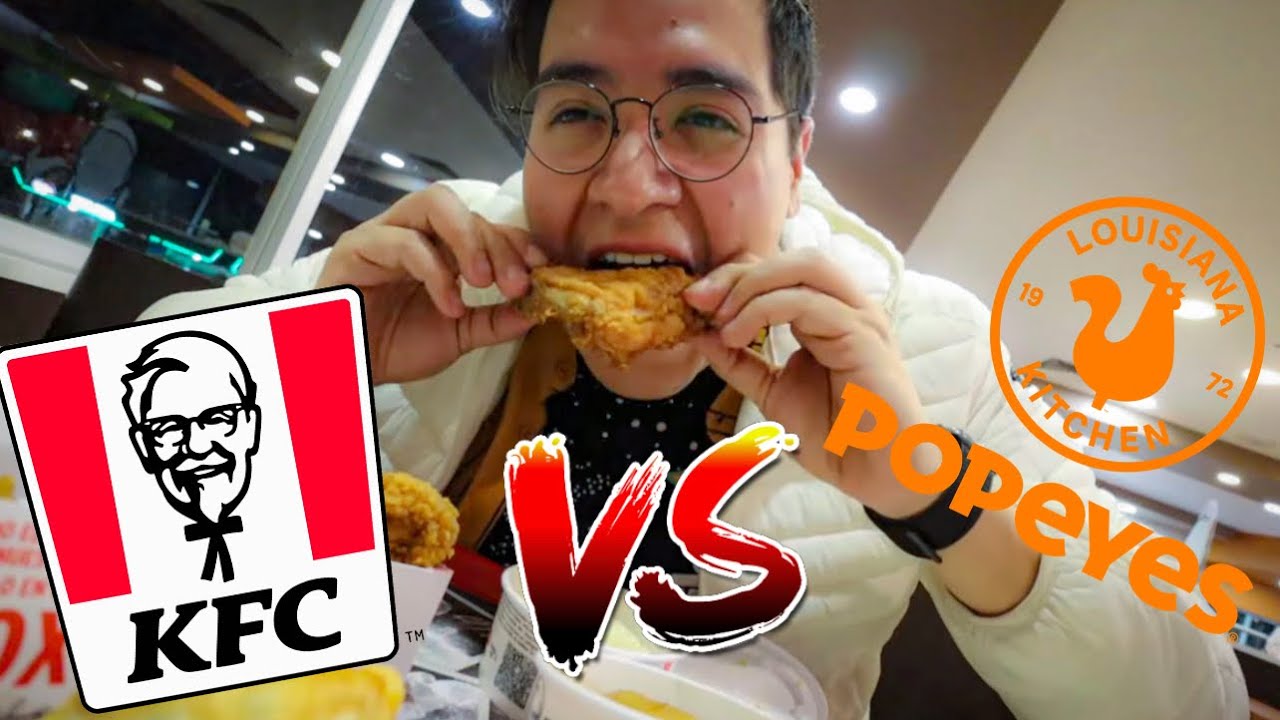 POPEYES VS KFC ¿Quién hace EL MEJOR POLLO FRITO?