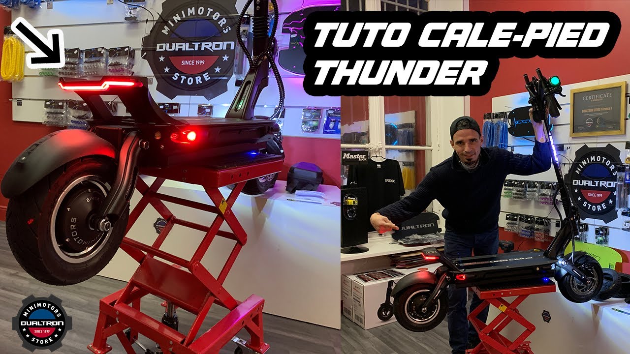 Cale-pied Arrière Avec LED – Minimotors Pour Dualtron Victor Luxury