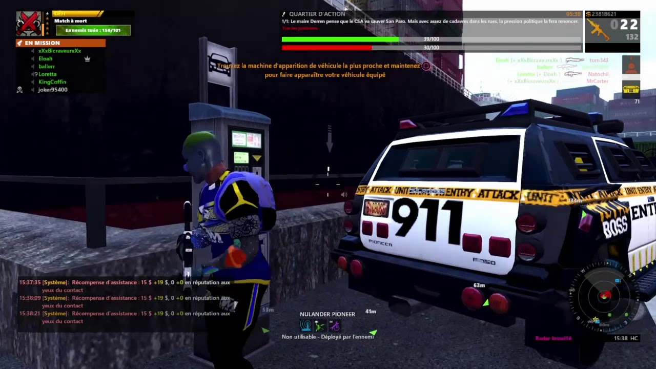 APB reloaded GAMEPLAY RAPTOR "CONDOR"