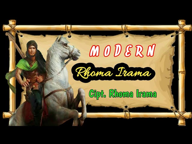 MODERN - RHOMA IRAMA (full hd + lirik) SANG LEGEND MAESTRO INDONESIA class=