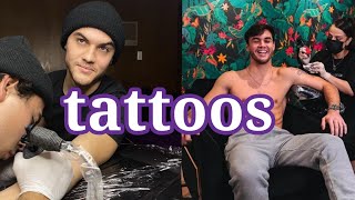 Dolan twins getting tattoos