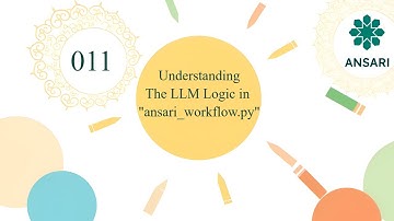 Ansari Backend V2.0 - 011 The Ansari Workflow Logic